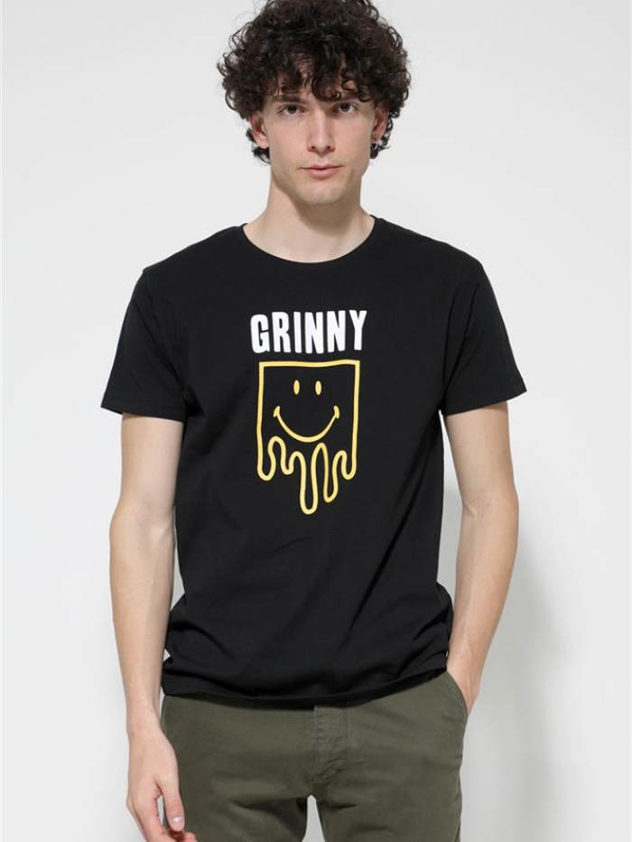 T-shirt βαμβακερό Van Hipster 'grinny'