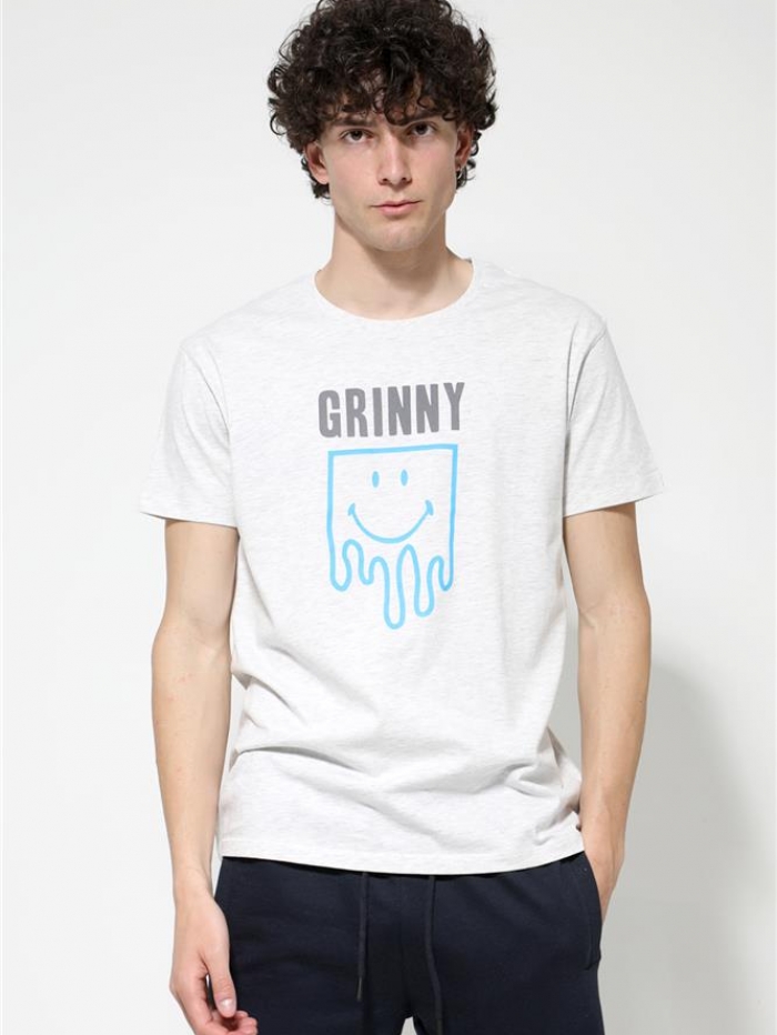 T-shirt βαμβακερό Van Hipster 'grinny'