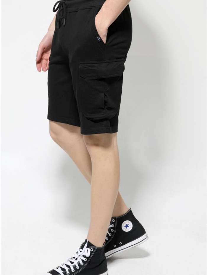 Βερμούδα φούτερ με cargo τσέπες