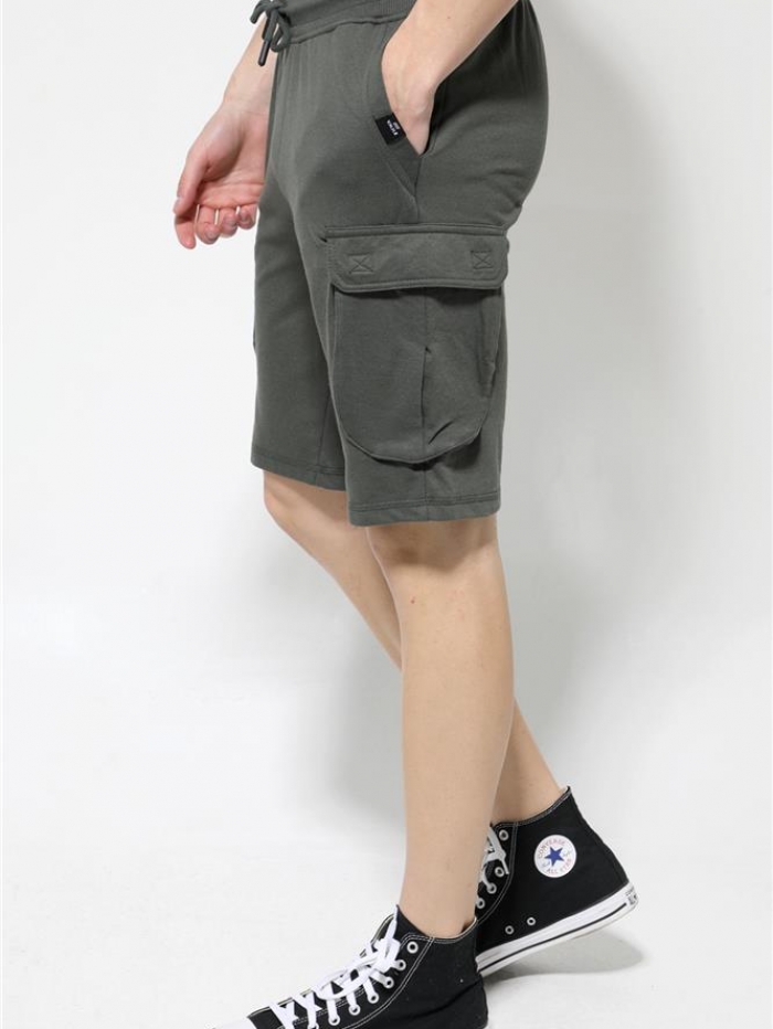 Βερμούδα φούτερ με cargo τσέπες