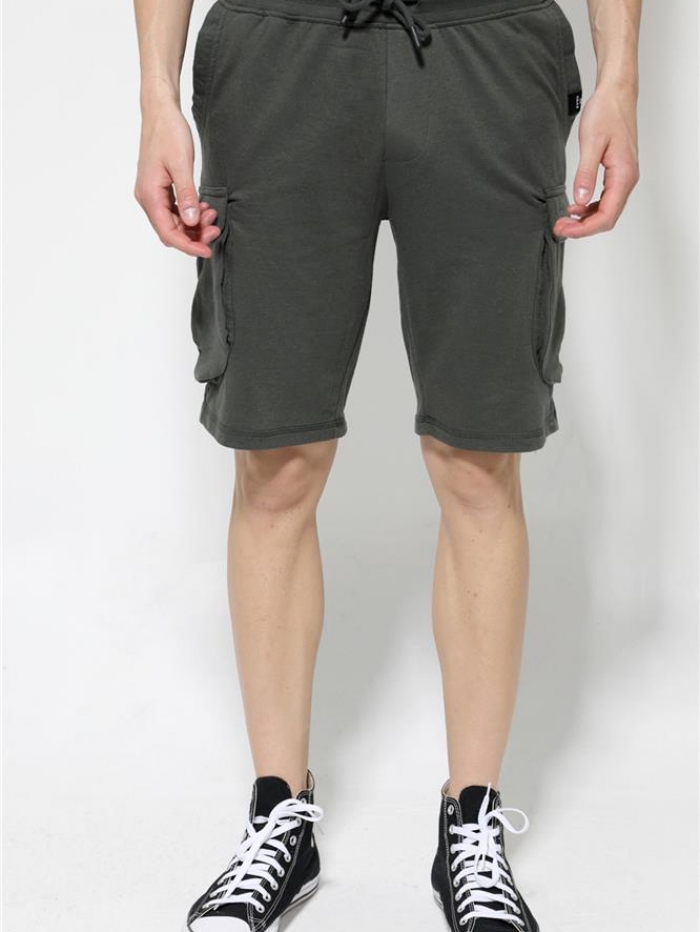 Βερμούδα φούτερ με cargo τσέπες