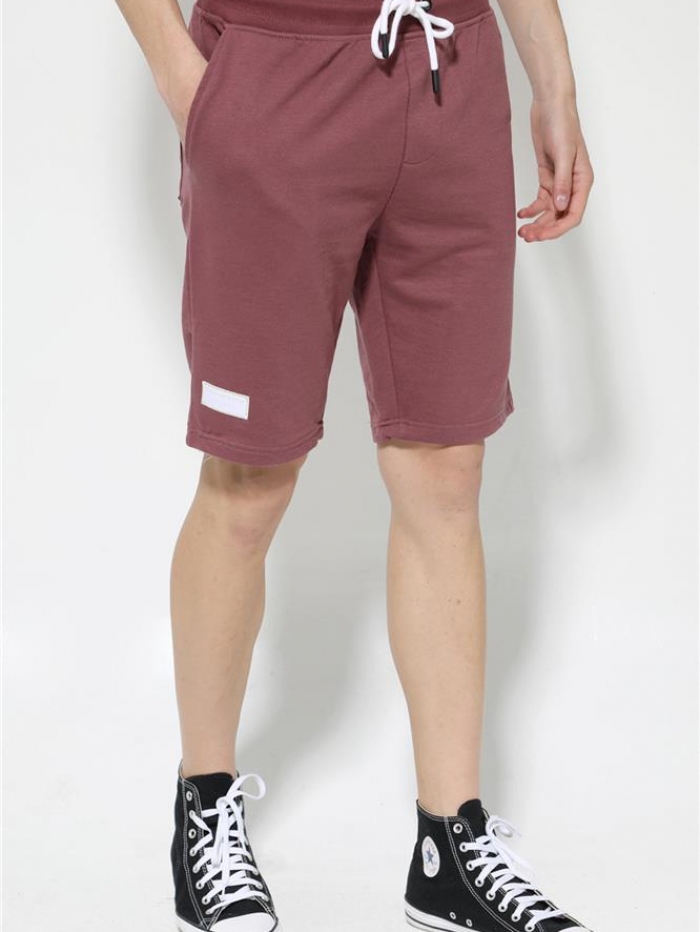 Βερμούδα φούτερ με κέντημα