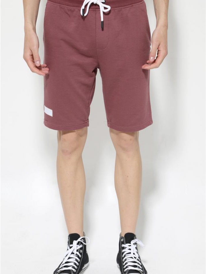 Βερμούδα φούτερ με κέντημα