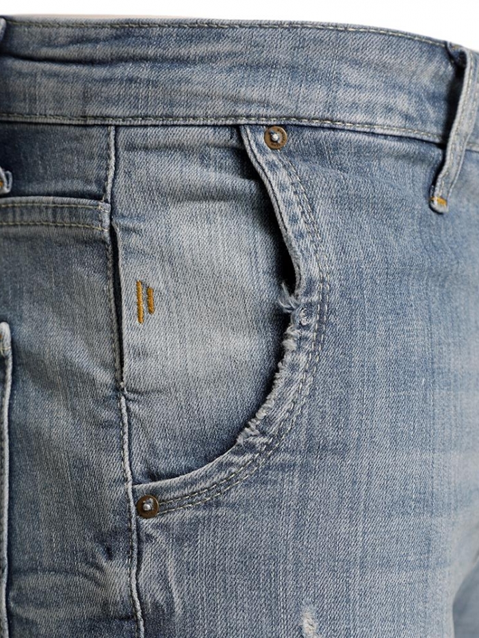 Βερμούδα Jean με chinos τσέπη