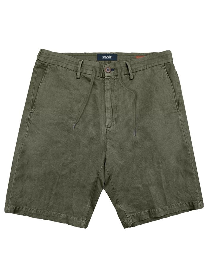 Βερμούδα λινή Double