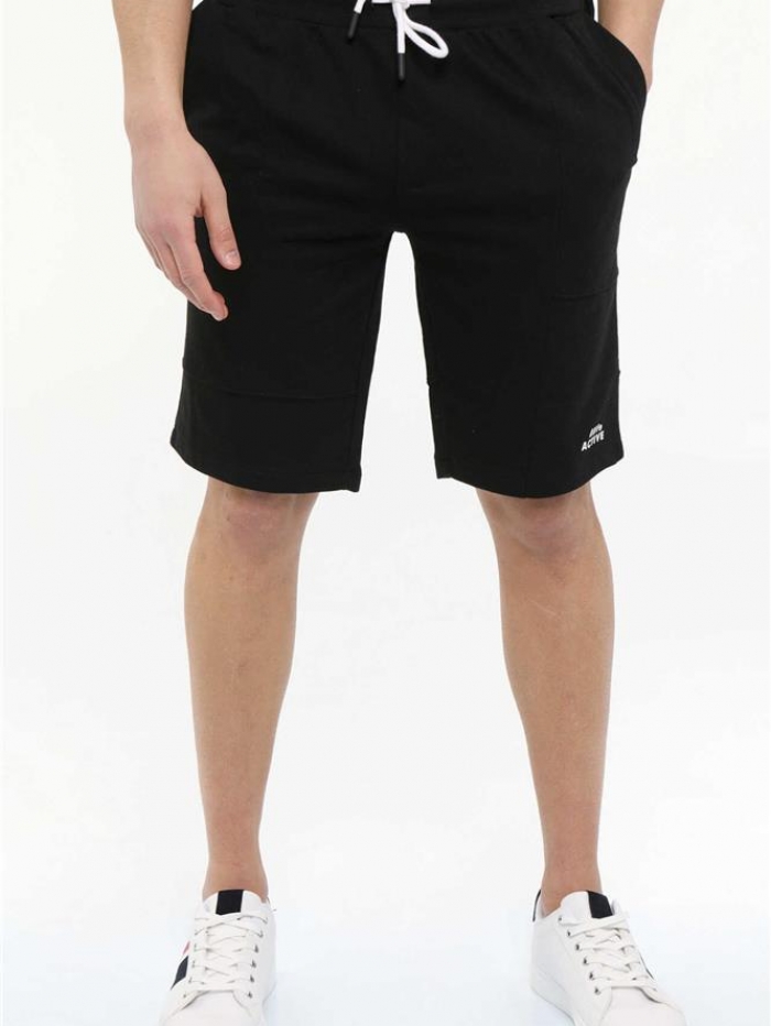 Βερμούδα φούτερ με τύπωμα