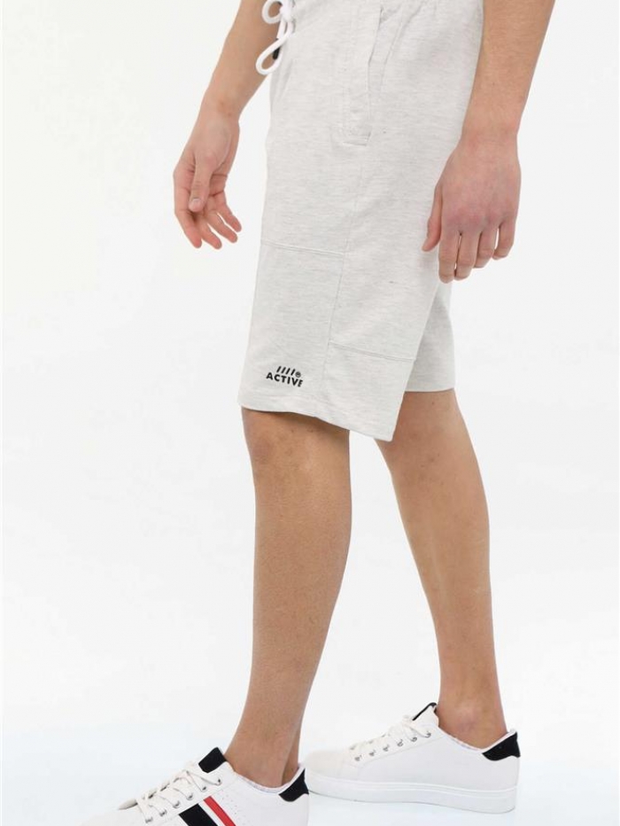 Βερμούδα φούτερ με τύπωμα