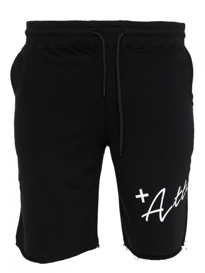 Βερμούδα μακό με τύπωμα στο πλάι Attitude