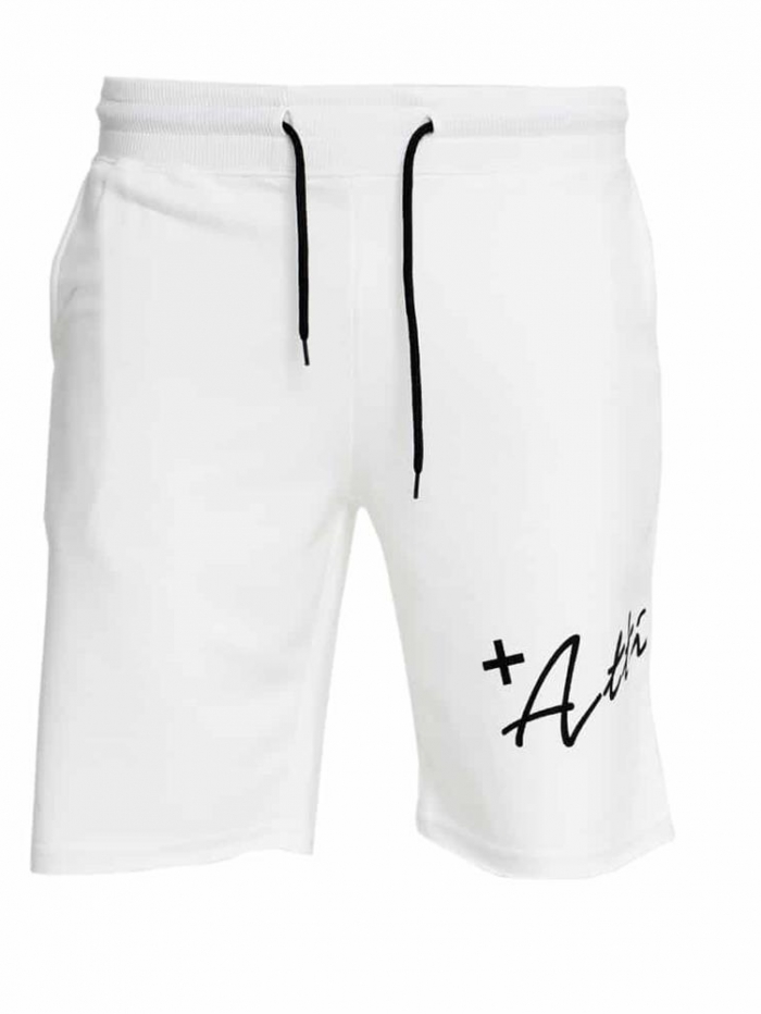 Βερμούδα μακό με τύπωμα στο πλάι Attitude