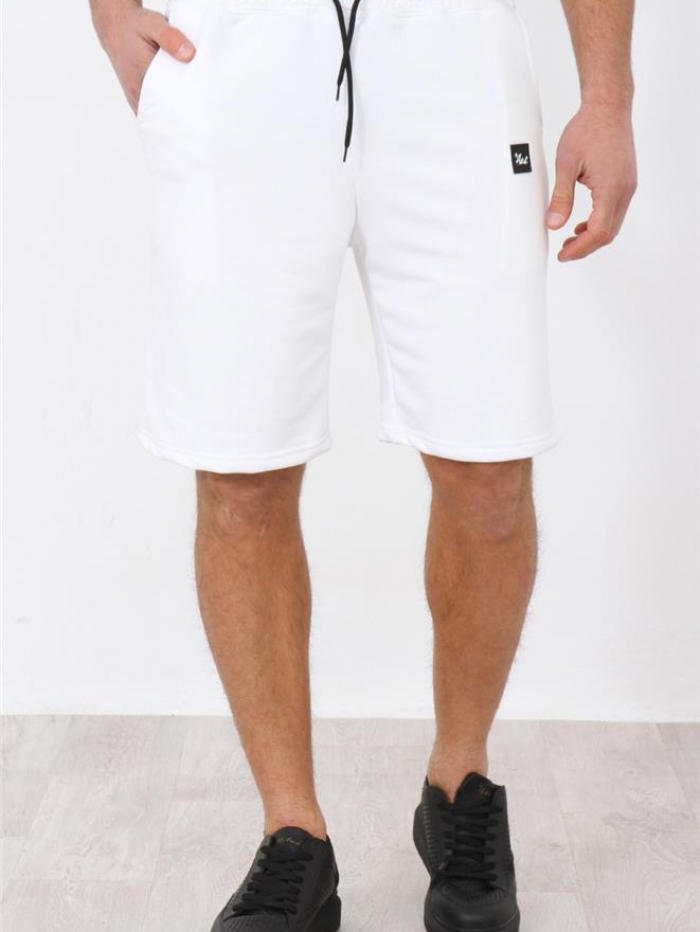 Βερμούδα με τύπωμα στο λάστιχο Attitude.