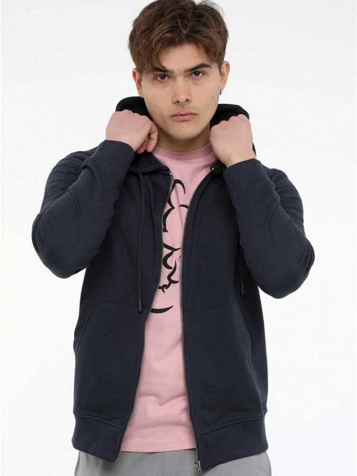 Ζακέτα φούτερ με κουκούλα Van Hipster