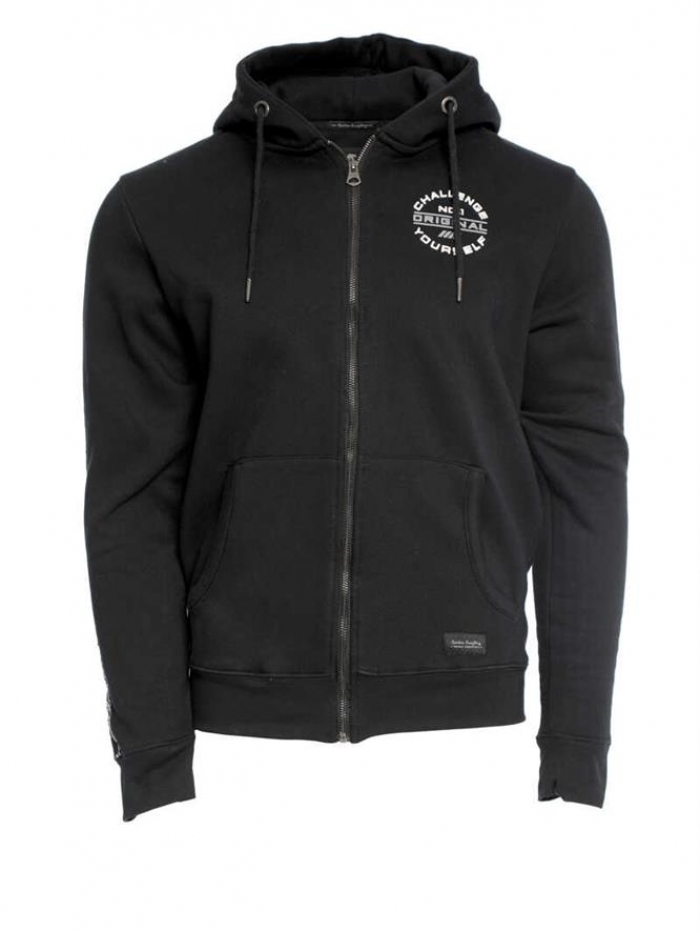 Ζακέτα φούτερ με κουκούλα Double.