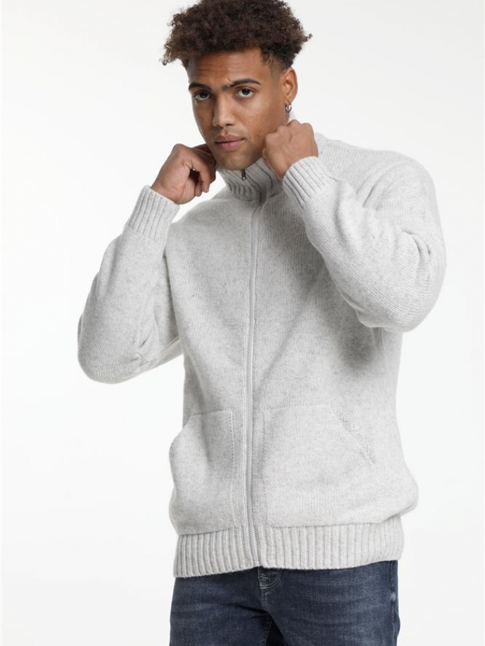 Ζακέτα πλεκτή, μάλλινη.