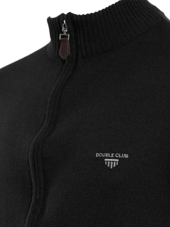 Ζακέτα πλεκτή βαμβακερή Double.