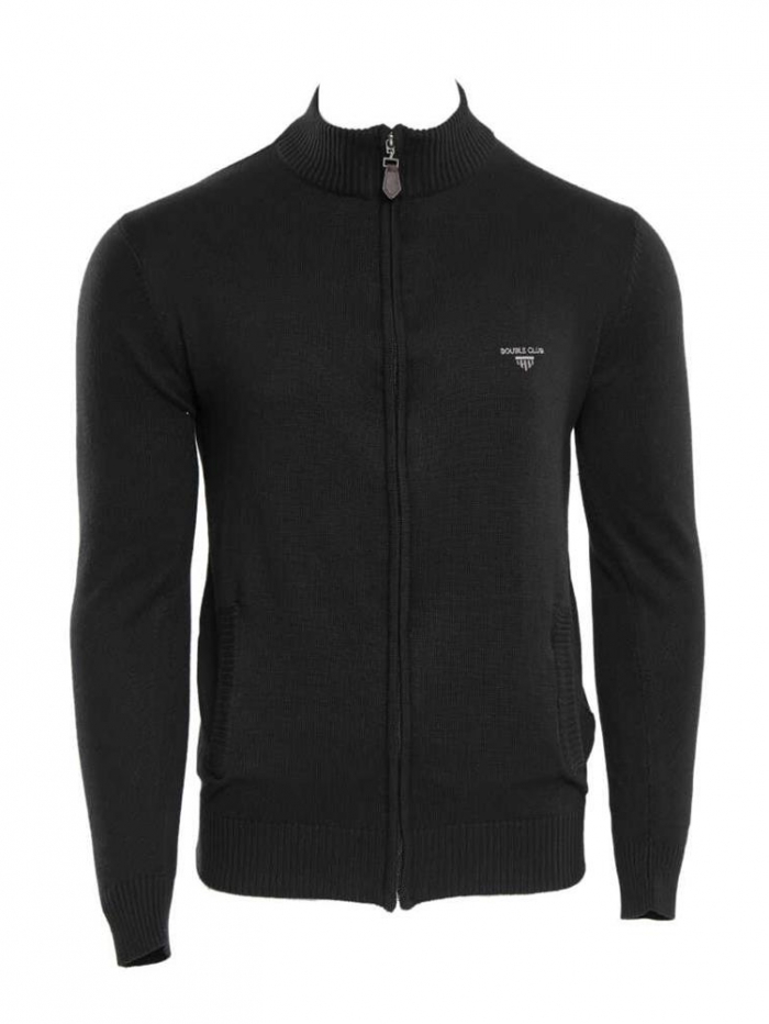 Ζακέτα πλεκτή βαμβακερή Double.