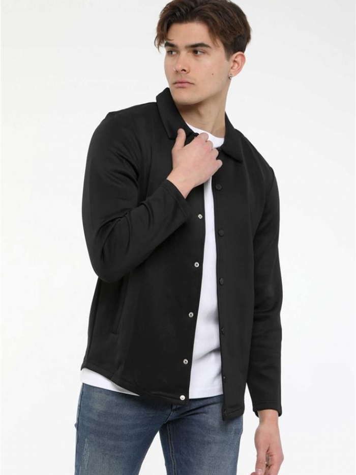 Ζακέτα-Πουκάμισο με γιακά