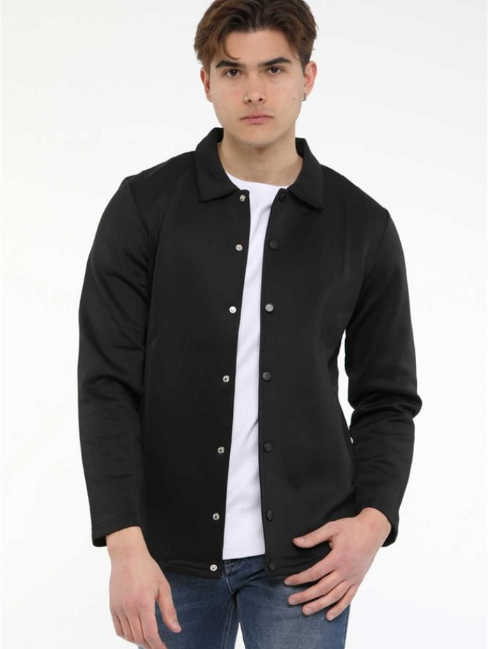 Ζακέτα-Πουκάμισο με γιακά